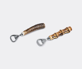 Lorenzi Milano Stag antler bottle opener MULTICOLOUR CEMI15BOT023BRW