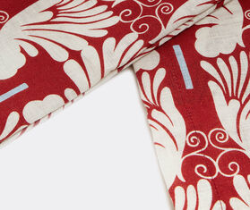 La DoubleJ 'Wings Avorio' tablecloth, large RED LADJ22LAR854RED