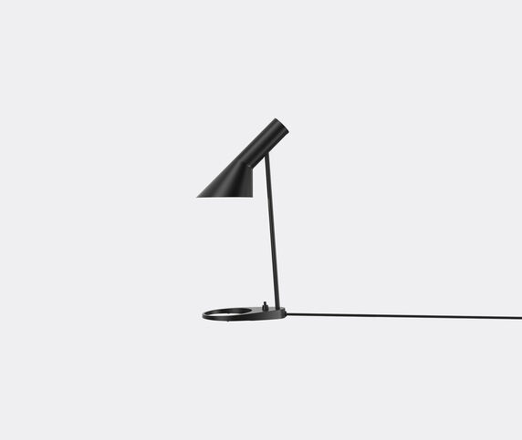 Louis Poulsen 'AJ Mini' table lamp, black, EU plug Black LOPO23MIN027BLK