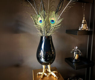 Vanessa Mitrani 'Imperial' vase, smoke GREY VAMI26IMP328GRY