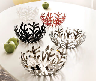 Alessi 'Mediterraneo' fruit holder, large SILVER ALES21MED898SIL