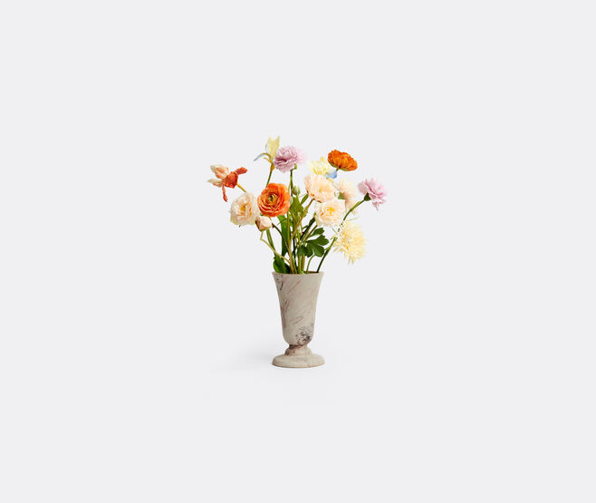 Flowerism&nbsp;Studio 'Blue Iris and Orange Rose Mix' bouquet, set of twelve, multicolor MULTICOLOUR FLOW26MIX258MUL