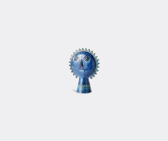 Bitossi Ceramiche Miniature Sun Figure Blue ${masterID} 2