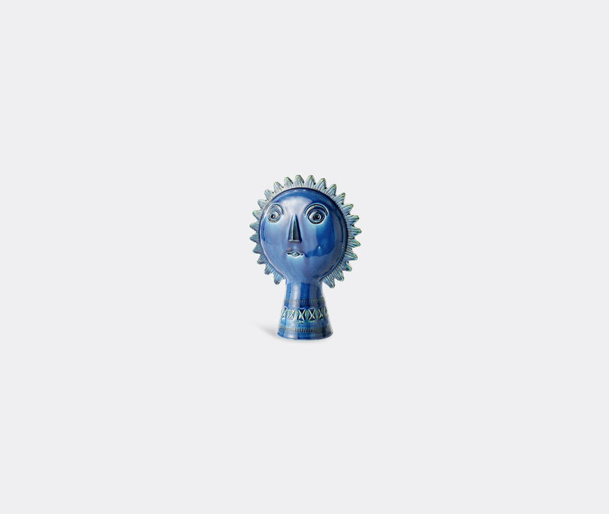 Bitossi Ceramiche 'Rimini Blu' sun figure  BICE20MIN387BLU