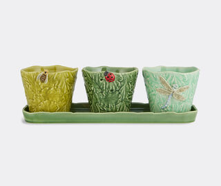 Bordallo Pinheiro 'Jardim De Insetos', set of three MULTICOLOUR BOPI22JAR375MUL
