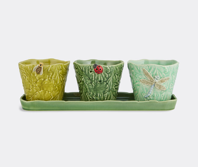 Bordallo Pinheiro 'Jardim De Insetos', set of three MULTICOLOUR BOPI22JAR375MUL