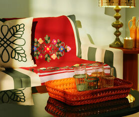 House of Capricorn 'Vit&oacute;ria' tray, brick TERRACOTTA HOCA26VIT823TER