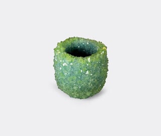 Mineral Series 'Crystal' vase, large, fresh sage GREEN MISE26LAR566GRN