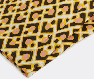La DoubleJ 'Puzzle Rosa' tablemat, set of two MULTICOLOUR LADJ22TAB610MUL