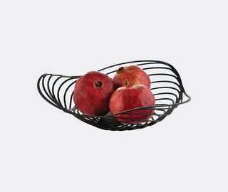 Alessi 'Trinity' fruit bowl, black BLACK ALES20TRI973BLK