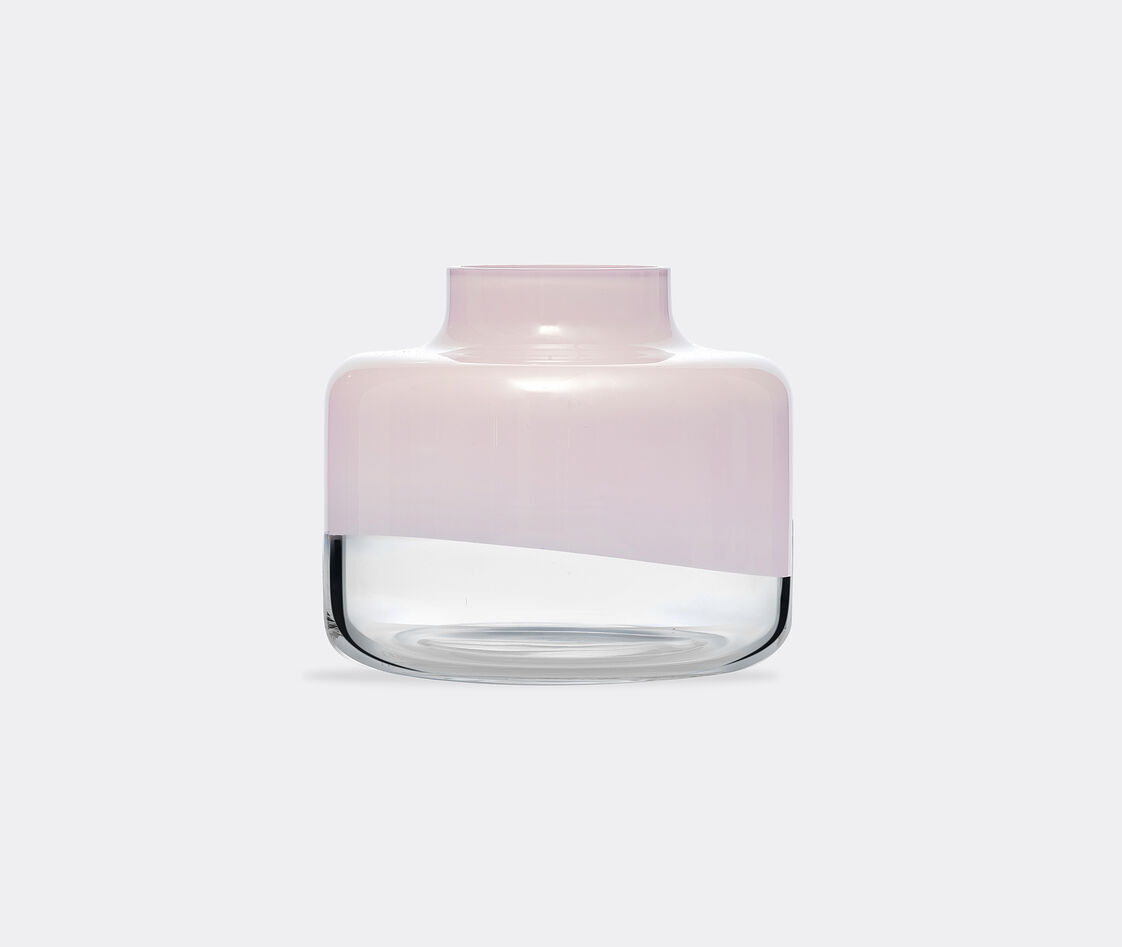 Nude Vases Opal Pink Top In Opal Pink Top, Clear Bottom