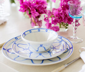 THEMIS Z &#39;Serenity&#39; bowl, blue BLUE THEM24SER798BLU