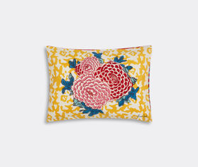 Lisa Corti &#39;Arabesque Corolla&#39; rectangular cushion, red and yellow MULTICOLOUR LICO23CUS803MUL