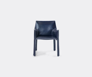 Cassina 'Cab 413' armchair, leather, blue BLUE CASS21CAB879BLU
