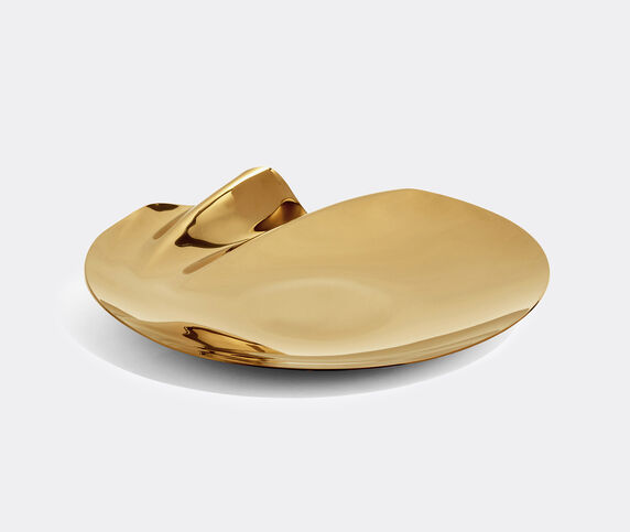 Zaha Hadid Design 'Serenity' platter, large, gold