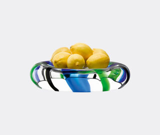 LSA International 'Folk' reverse bowl, multicolor BLUE LSAI24FOL207BLU