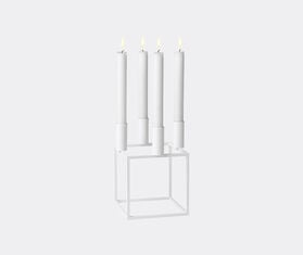 Audo Copenhagen &#39;Kubus 4&#39; candleholder, white WHITE BYLA22KUB040WHI