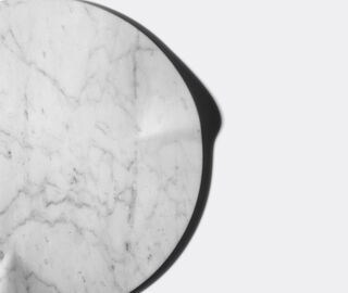 Marsotto Edizioni 'Telo' round tray WHITE MAED23TEL658WHI
