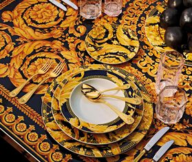 Rosenthal 'Vanity' service plate MULTICOLOUR ROSE21VAN337MUL