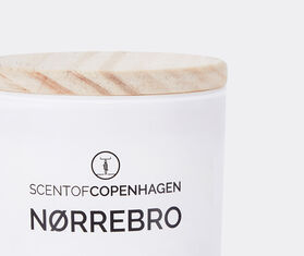 Scent of Copenhagen 'N&oslash;rrebro' candle WHITE SCCO20NOR884WHI