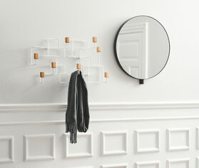 Gejst &lsquo;Underground&rsquo; coat rack, white WHITE GEJS23UND018MUL