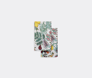 La DoubleJ 'Botanical' tablemat, set of two MULTICOLOUR LADJ20TAB400MUL