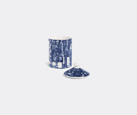 Fornasetti &#39;Se Poi&#39; candle, Giardino Settecentesco decor BLUE FORN23SCE615BLU