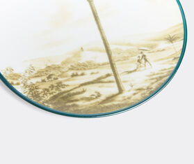 Vito Nesta Studio 'Las Palmas' fruit plate, set of two GREEN VINS19LAS198BEI