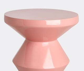 POLSPOTTEN 'Zig Zag' stool, pink PINK POLS22ZIG086PIN