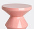 POLSPOTTEN 'Zig Zag' stool, pink pink POLS22ZIG086PIN