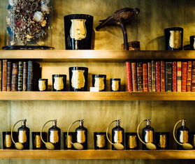 Trudon &#39;Abd El Kader&#39; candle, great GREEN CITR22ABD011GRN