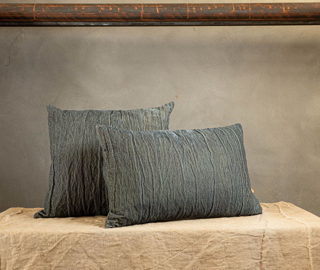 Shop The House Of Lyria Cushions Blue Uni