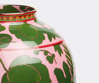 La DoubleJ 'Wildbird' bubble vase, pink, medium MULTICOLOUR LADJ19BUB558PIN