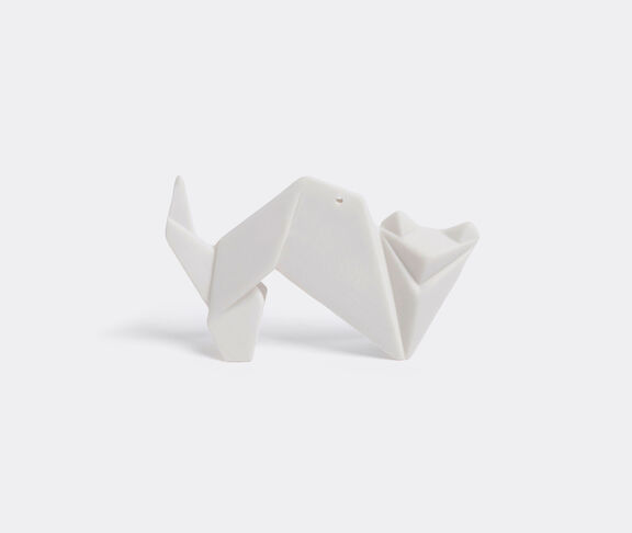 L'Abitare Cat Origami  White matt ${masterID} 2