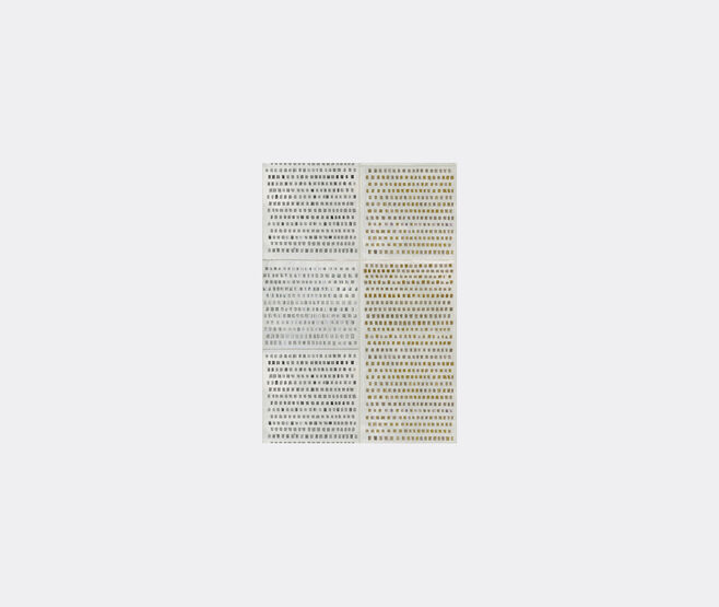Wall&dec&ograve; 'Changing Dots Ts' wallpaper, grey and ochre MULTICOLOUR WADE20CHA143MUL