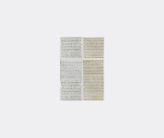 Wall&decò 'Changing Dots Ts' wallpaper, grey and ochre Grey/Ocra ${masterID}
