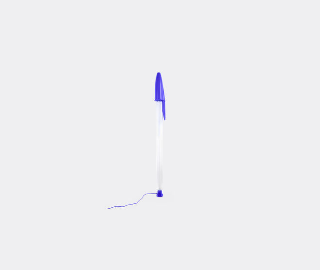 Seletti 'BIC' lamp, blue, EU plug BLUE SELE26BIC181BLU