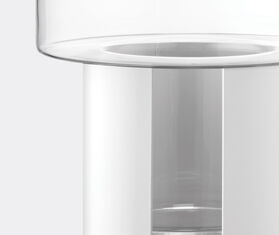 LSA International 'Terrazza' planter, clear and chalk white, small TRANSPARENT LSAI22TER245TRA