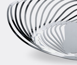 Alessi 'Trinity' fruit bowl, silver SILVER ALES21TRI584SIL