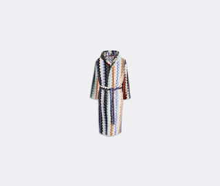 Missoni 'Giacomo' hooded bathrobe, green GREEN MIHO22GIA190MUL