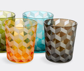 POLSPOTTEN 'Blocks' tumbler, set of six MULTICOLOUR POLS22TUM482MUL