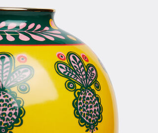 La DoubleJ 'Pineapple Giallo Bubble' vase YELLOW LADJ20BUB455MUL