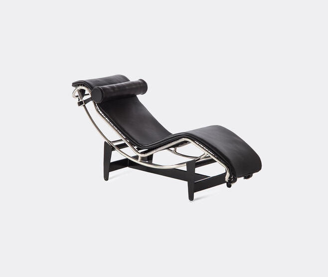 Cassina 'Le Miniature - 4' Chaise longue &agrave; reglage continu BLACK CASS21LEM582BLK