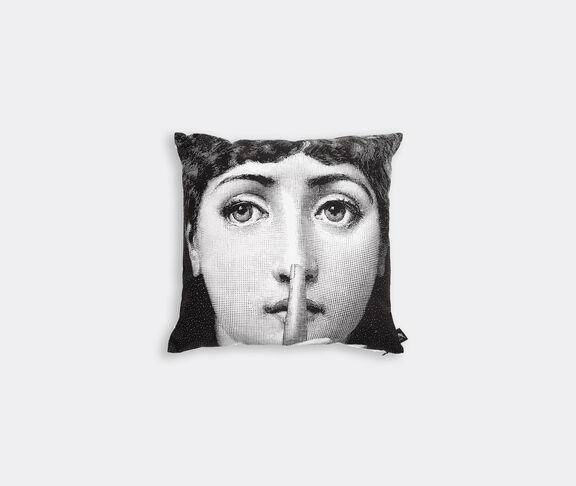 Fornasetti 'Silenzio' cushion undefined ${masterID}