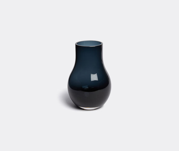 Georg Jensen 'Cafu' vase, glass Blue ${masterID}
