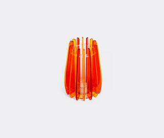VESTA 'Iride' vase, small, red ORANGE VEST26SMA201ORA