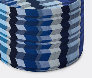 Missoni 'Positano' pouf, blue multicolor MULTICOLOUR MIHO26POS750MUL