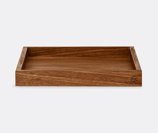 AYTM 'Unity' wooden tray, walnut BROWN AYTM26UNI623BRW