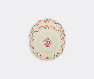 House of Capricorn 'Viana' dinner plate, set of two, red RED HOCA26VIA551RED