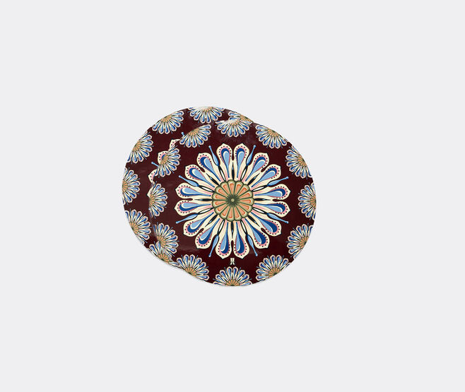 La DoubleJ 'Nucleus' placemat, set of two, bordeaux MULTICOLOR LADJ26DIS312MUL
